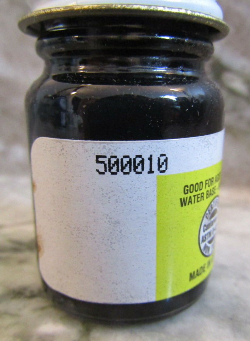 FLOQUIL POLLY S SCALE MODEL and FANTASY COLORS PAINT .5oz .5 OUNCE – NIGHT BLACK