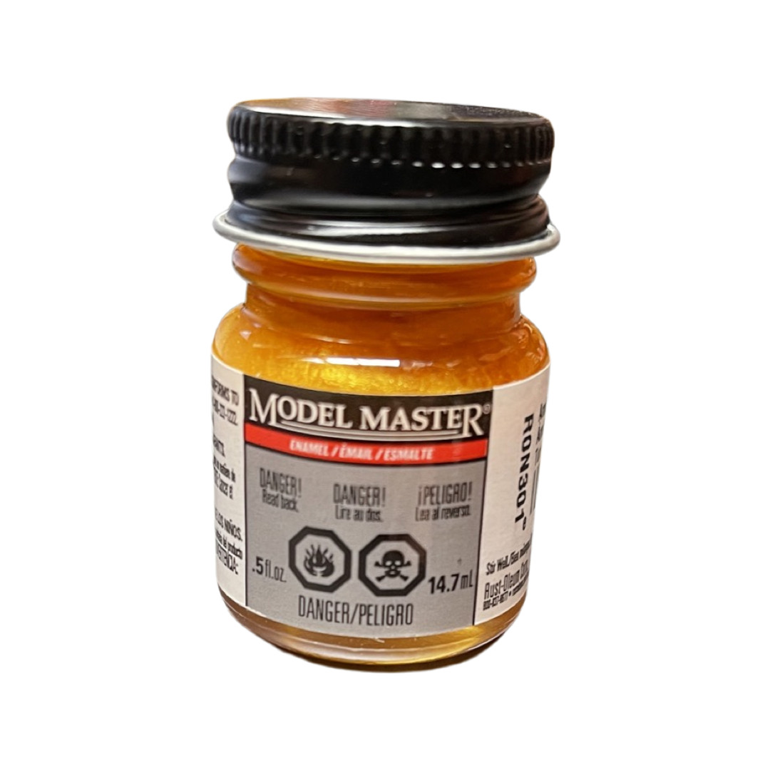 NEW! Model Master Enamel Turn Signal Amber Paint, 2723, 0.5 FL OZ