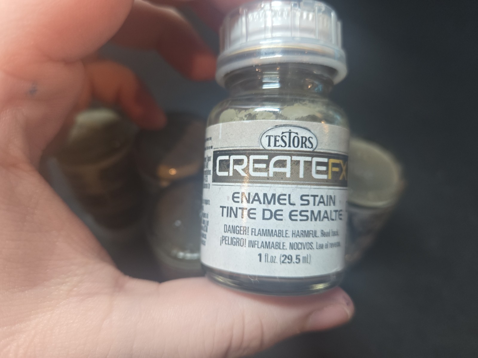 AEH Testors CreateFX Enamel Stain 29.5ml 7 Set See Details & Pictures! US Seller