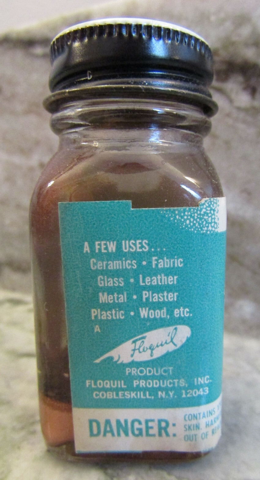 FLOQUIL / FLO PAQUE MODEL and HOBBY PAINT – 1oz 1 OUNCE – F105 COPPER
