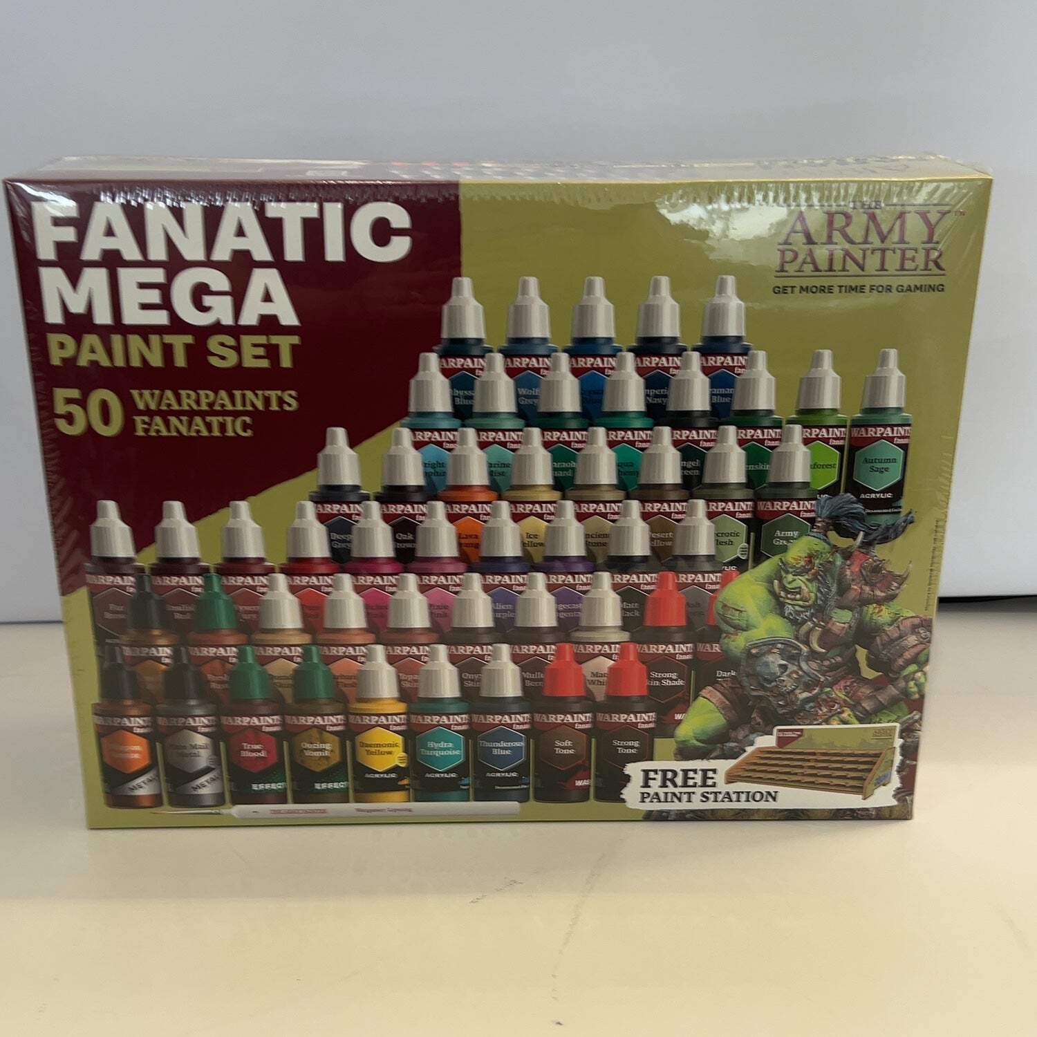New The Army Painter FANATIC MEGA PAINT SET WP8067