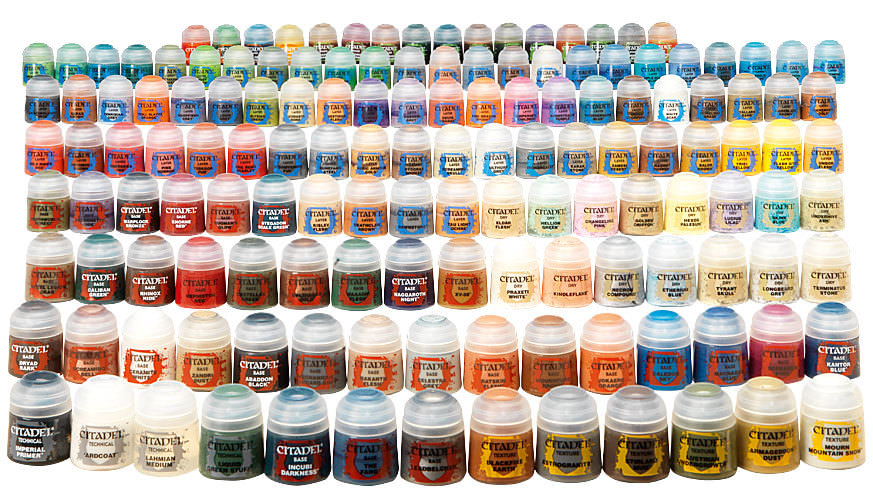 Retired Citadel Air Paints – Various Colors – Warhammer 40k Age of Sigmar OOP