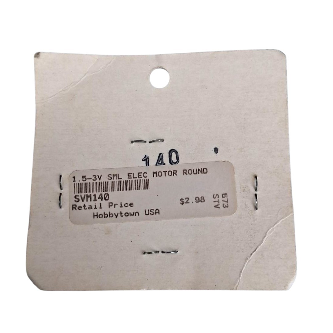 Stevens International SVM 260 280 140 1.5v-3v 4v DC Electric Motor Round Set