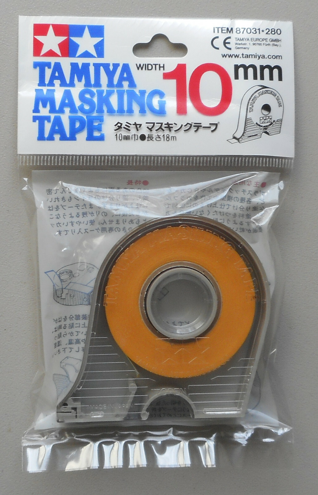 10 MM MASKING TAPE TAMIYA CAR MODEL ACCESSORY