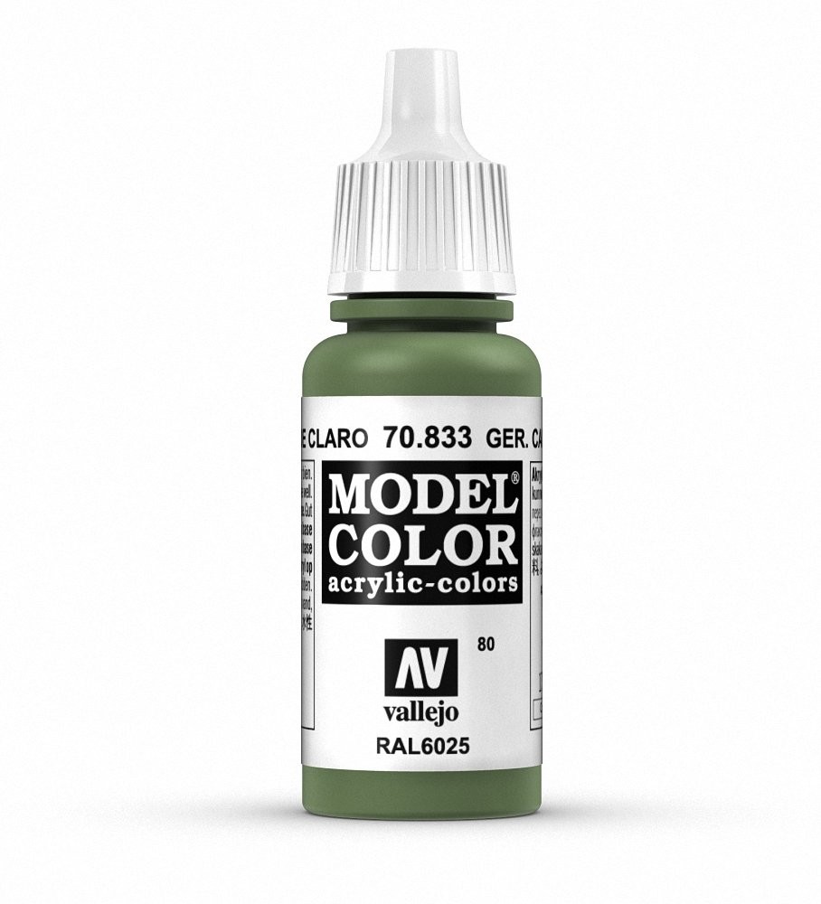 Camo Light Green Model Color Paint, 17ml