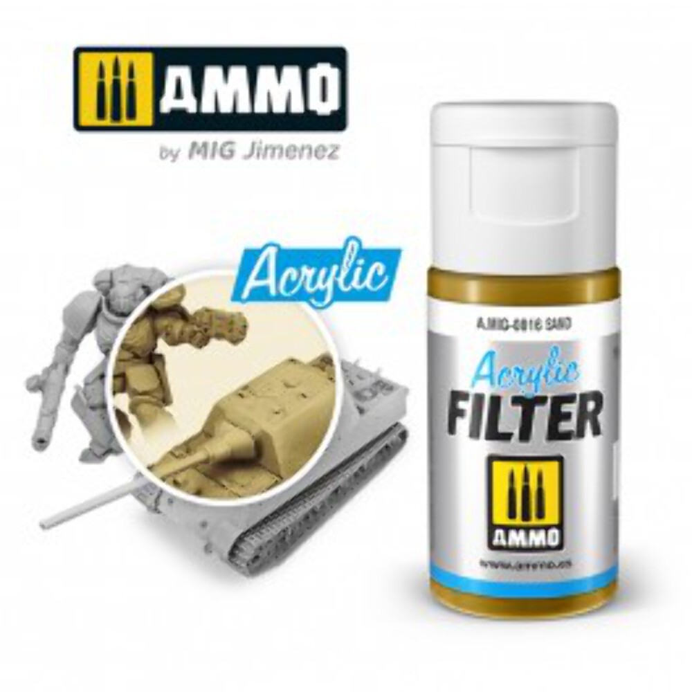 AMMO by Mig 0816 Acrylic Filter – Sand