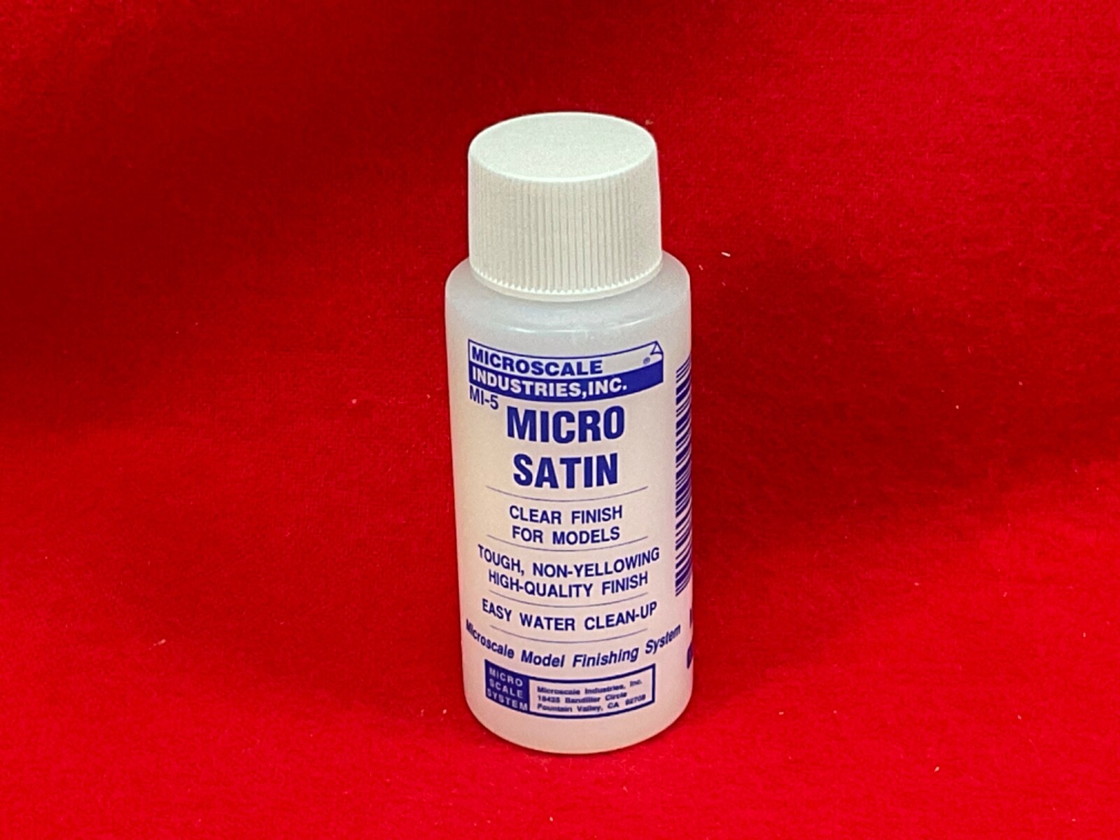 Microscale Industries MI5 MICRO COAT SATIN 1 oz bottle CLEAR FINISH