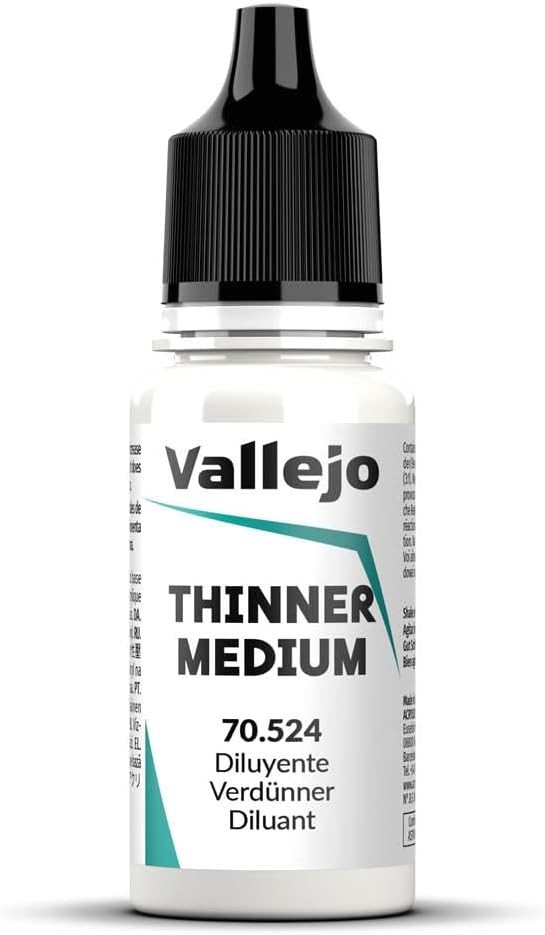 17ml Acrylic Paint Thinner for Artists – Water-Resistant, Non Flammable, Matt…