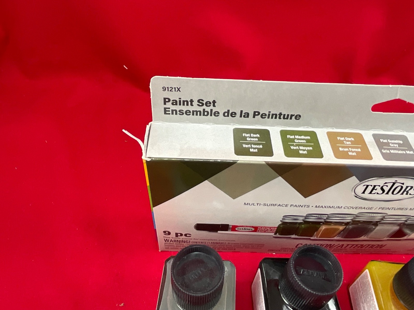 TESTORS + TAMIYA MODELING SET Paint Glue Cement Brushes Putty model car plane J