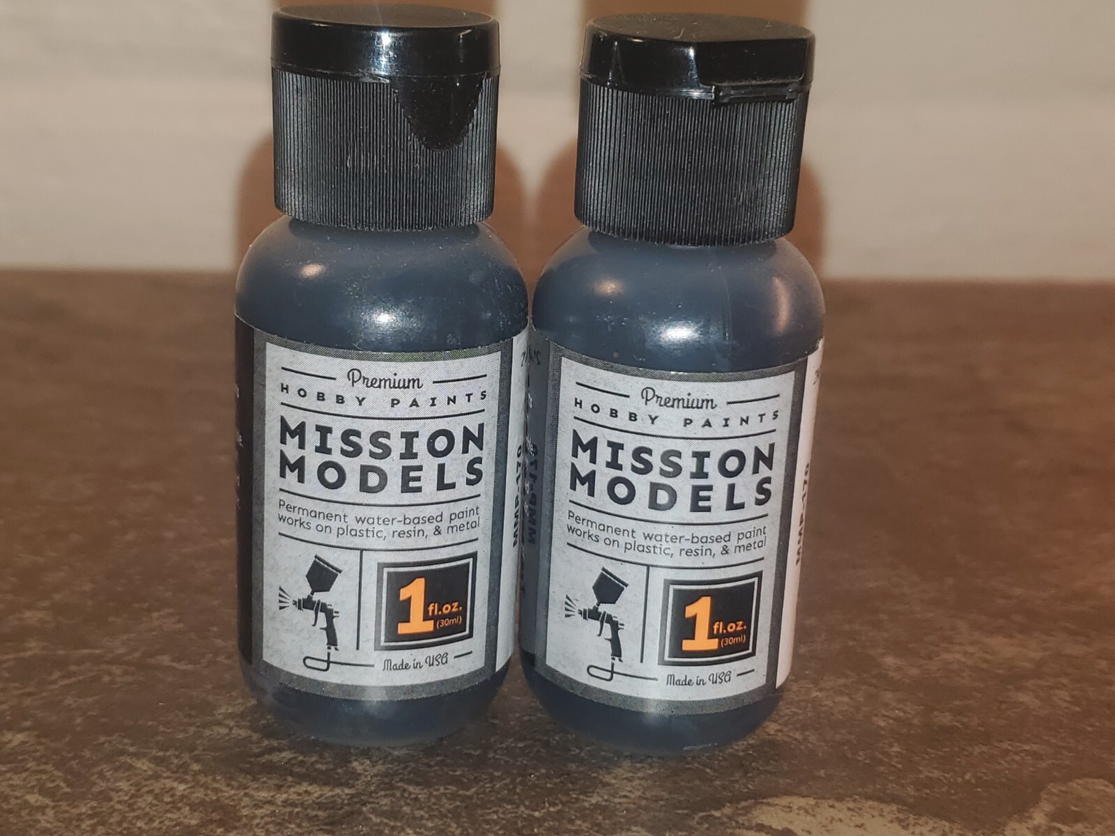 Mission Models (2) Acrylic Hobby Paints – Transparent Smoke – MMP 170