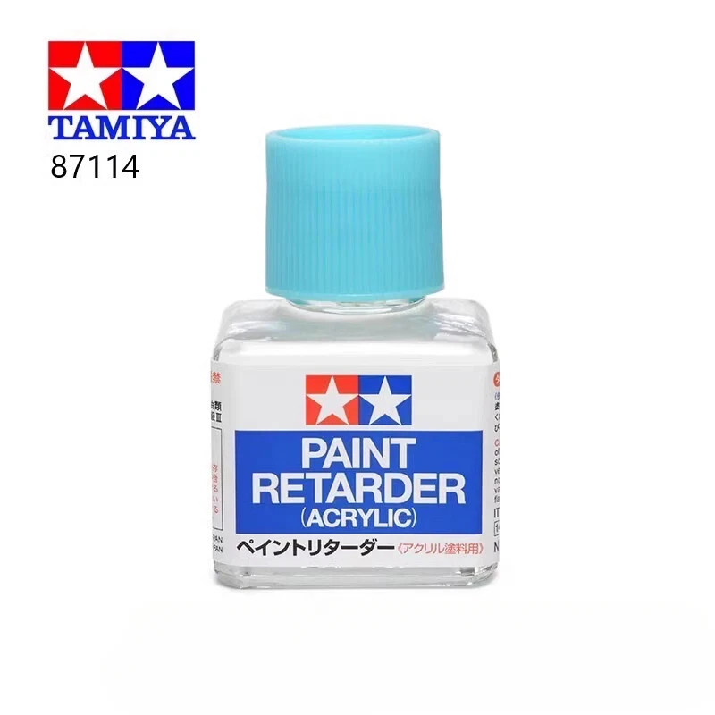 TAMIYA 87114Acrylic Paint Retarder 40ML for Plastic Model Paint Smoother Finish1