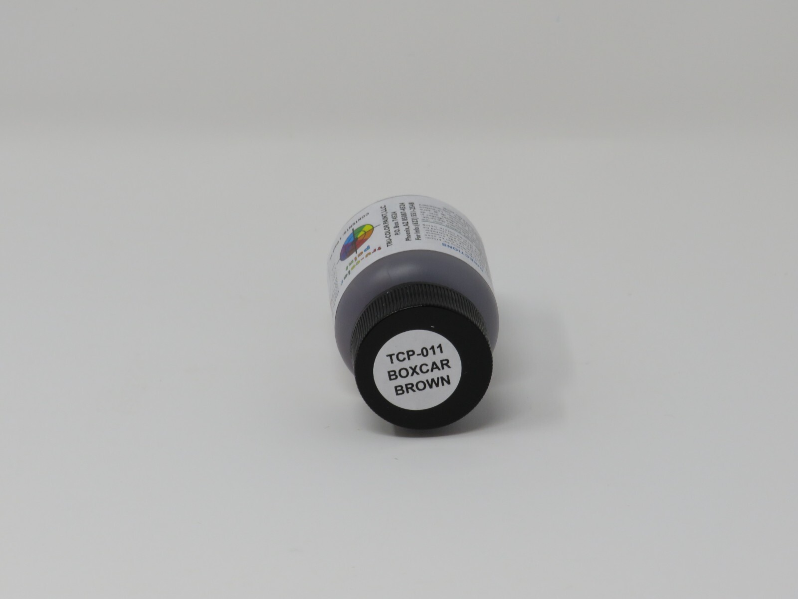 Tru-Color Paint 011 Boxcar Brown for Airbrush Model Railroad Color 1oz Bottle