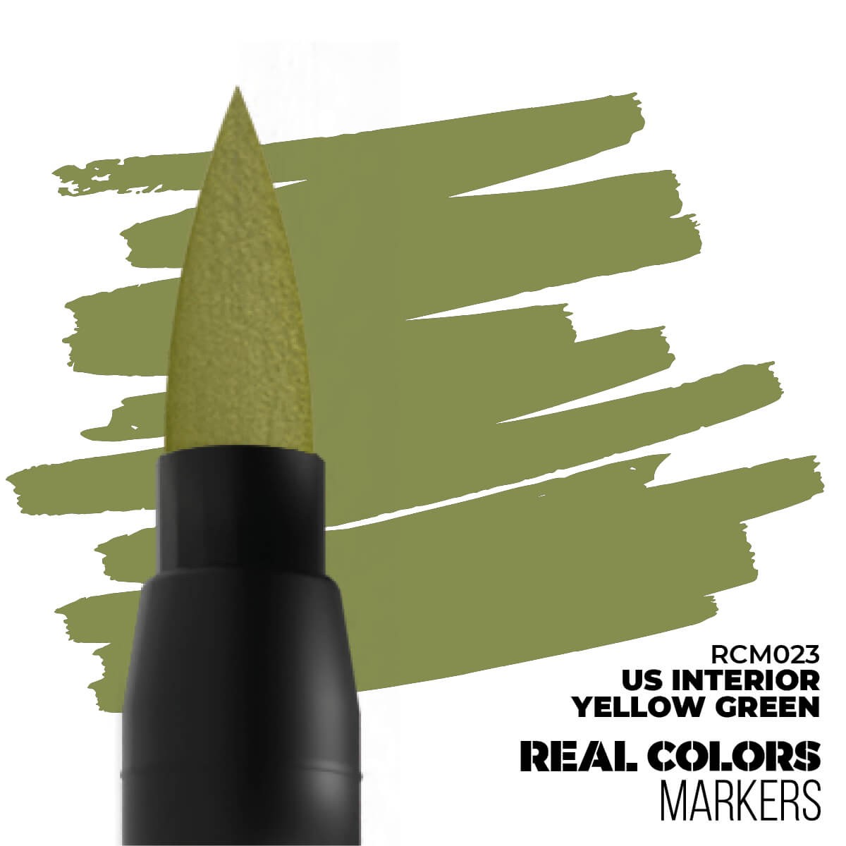 AK Interactive Acrylic Paint Marker US Interior Yellow Green RCM023