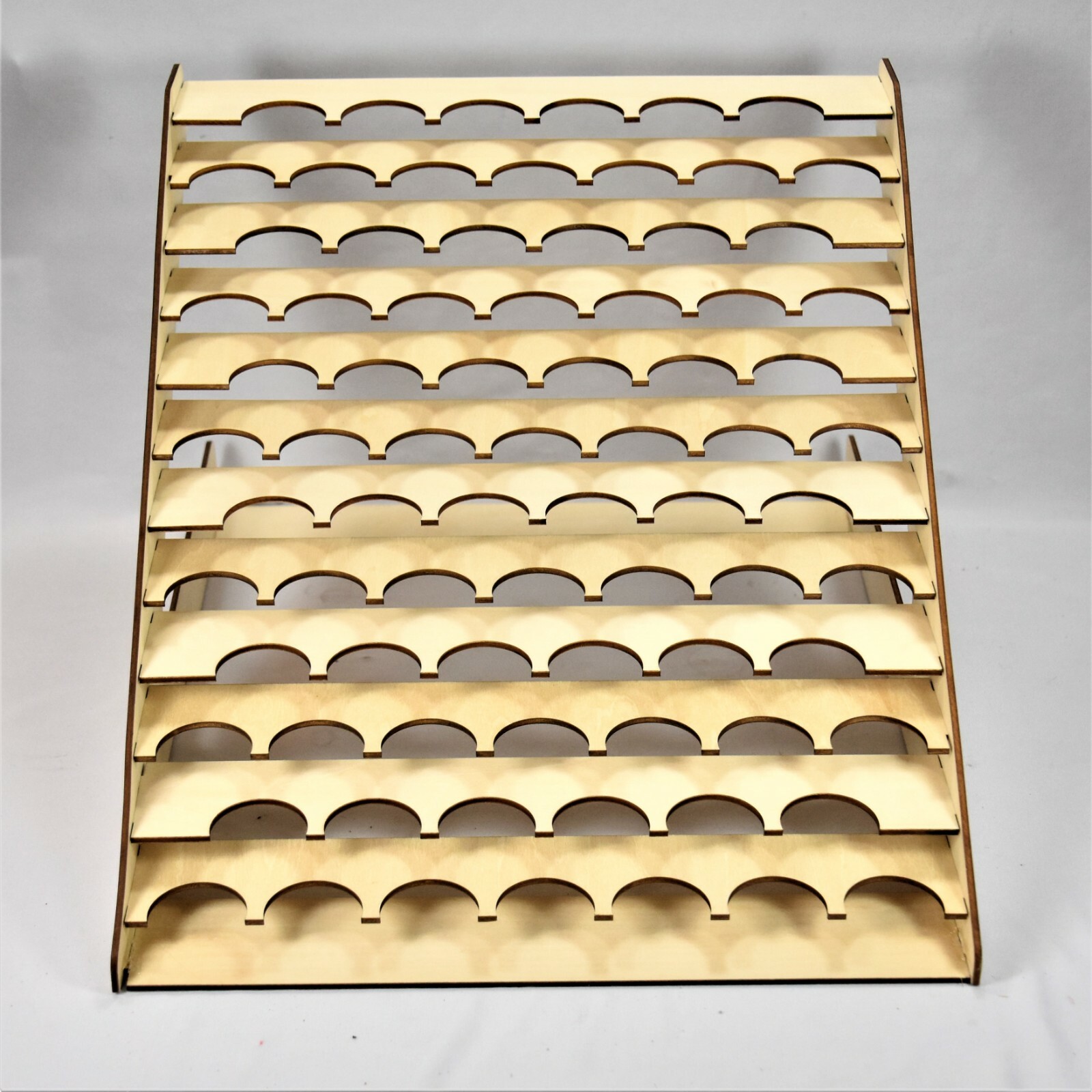 78 BOTTLE CITADEL PAINT RACK USA TYPHOON © HOBBY MINIATURE STORAGE WOODEN