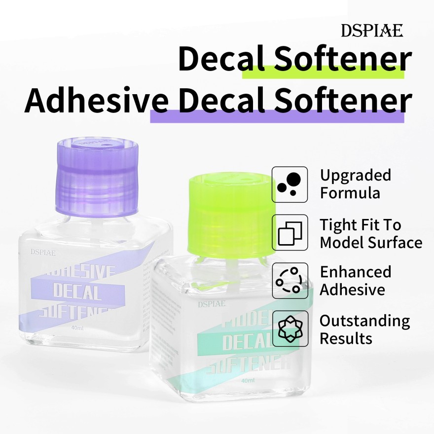 DSPIAE: Decal Softener | Adhesive Fixer – 40ml – ETC-03 | ETC-04