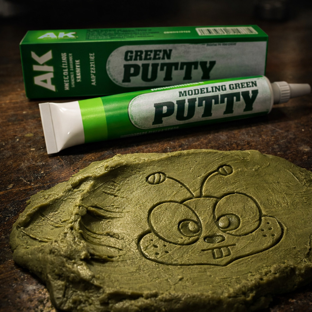 AK Interactive Modeling Putty🍯Miniature Model Figure Paint Marker Acrylic Color