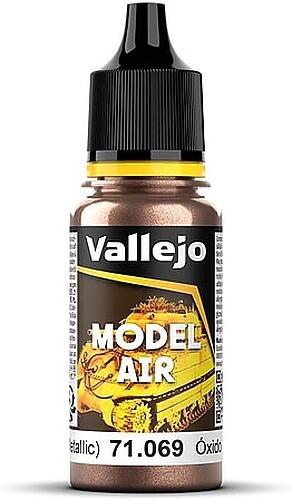 Vallejo Model Air METAL RUST 17ml – Hobby and Model Acrylic Paint – #71069