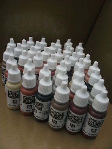 VALLEJO MODEL COLOR ACRYLIC PAINT CHOOSE YOUR COLOR FROM THE DESCRIPTION BELOW