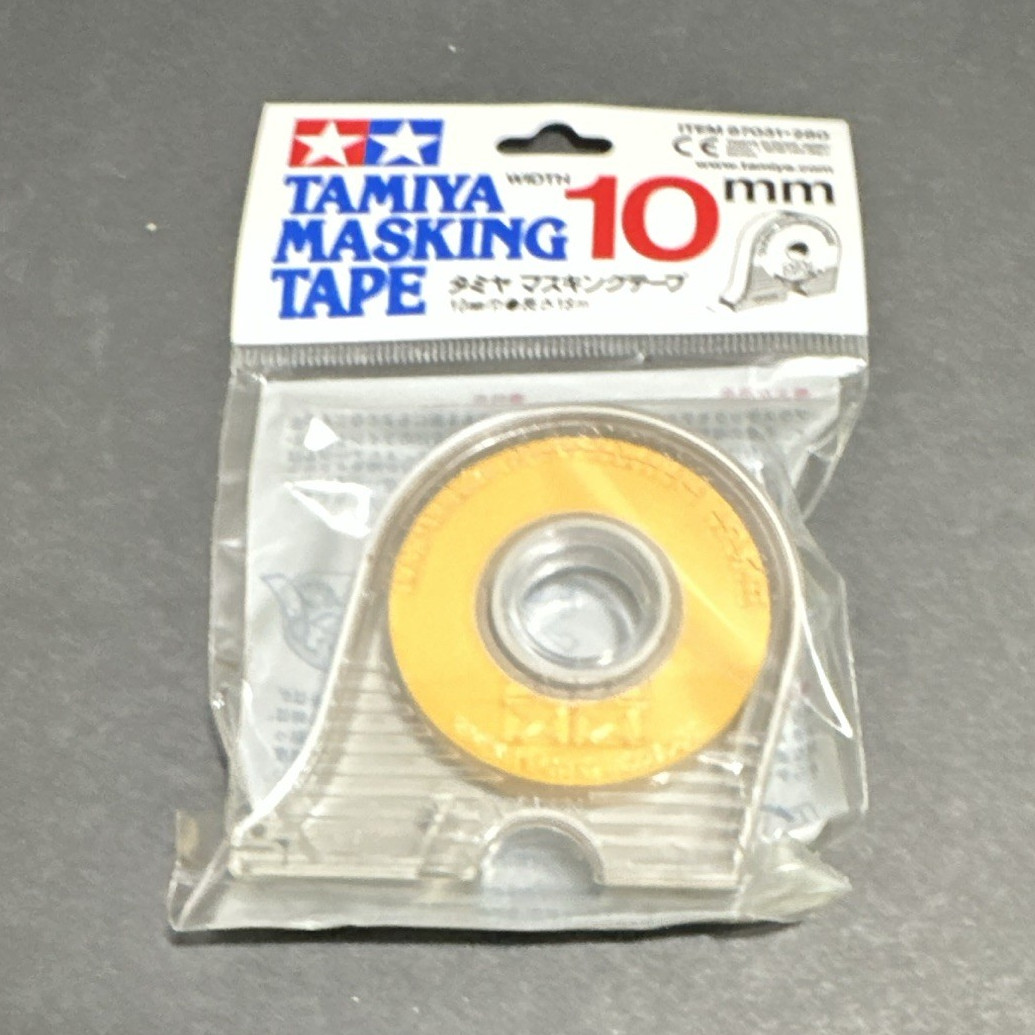 [U.S. Seller] Tamiya Yellow Masking Tape 10 mm Width for Model Building