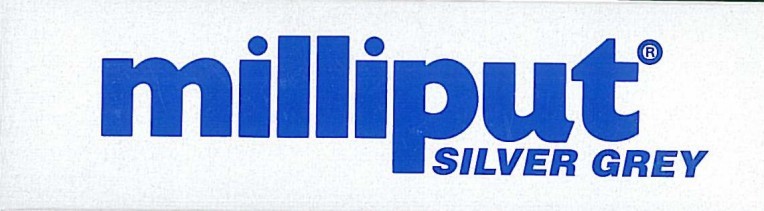 Milliput Epoxy Putty Silver Grey 113 g
