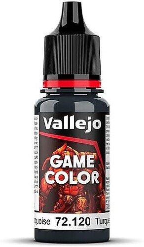 Vallejo Abyssal Turquoise Game Color 17ml Bottle – Hobby and Model Acrylic