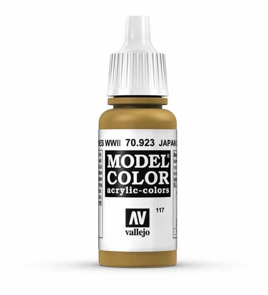 Vallejo Japan Uniform WWII Green Model Color 17ml Acrylic Paint 70.923