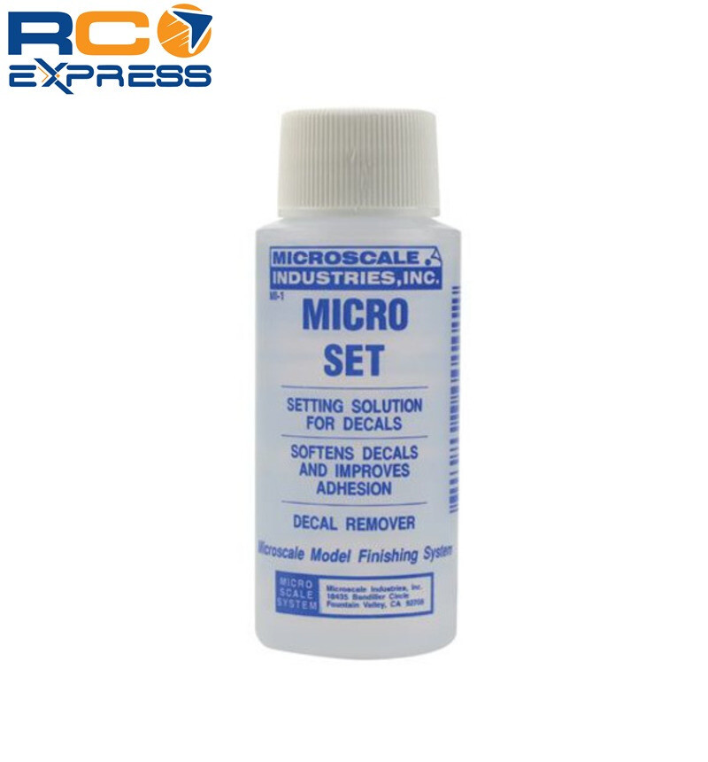 Microscale Industries Micro Set Solution – 1 oz. bottle (Decal Setting MSIMI1