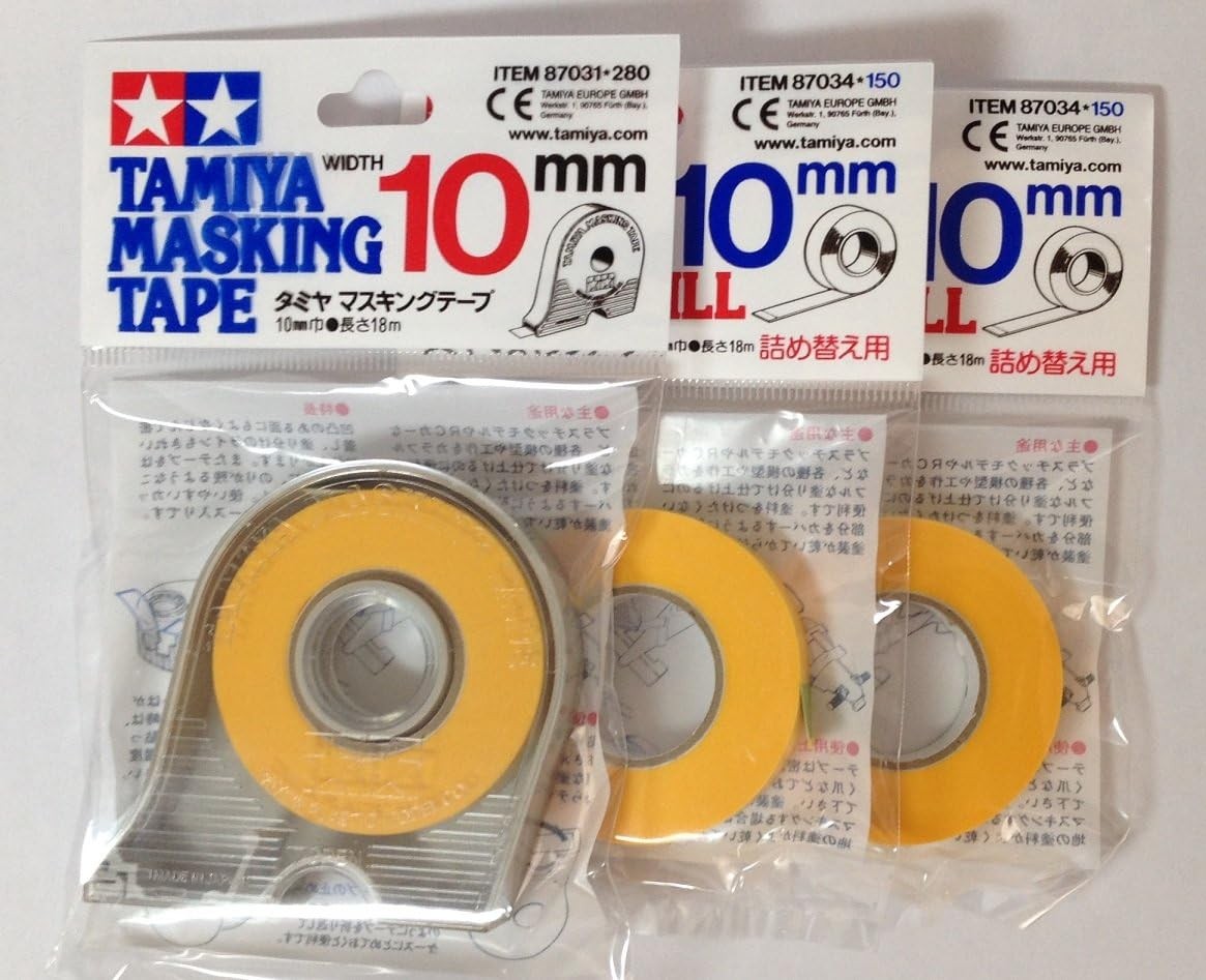10mm Masking Tape with 2pcs Refill