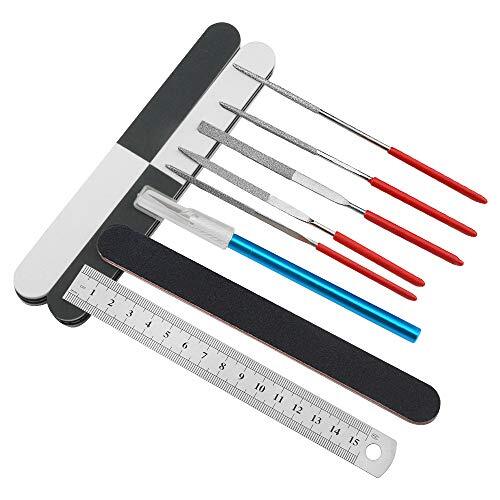 28 PCS Modeler Basic Tools Craft Set, Plastic Box Hobby Model Assemble Building