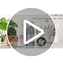 Smallbudi Black Acrylic Paint 69oz/2040ml Large Bulk Bottle with Pump | Art Acry