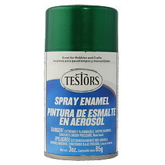 Testors Jade Green Metal Flake Enamel Spray Paint 3oz 1630T