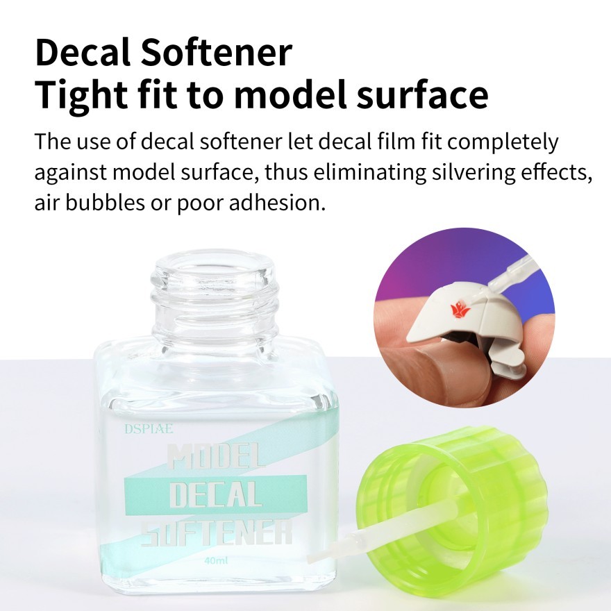 DSPIAE: Decal Softener | Adhesive Fixer – 40ml – ETC-03 | ETC-04
