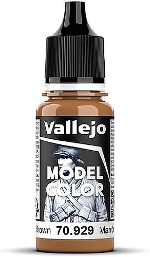 Vallejo Model Color LIGHT BROWN 17ml – Hobby and Model Acrylic Paint – #70929