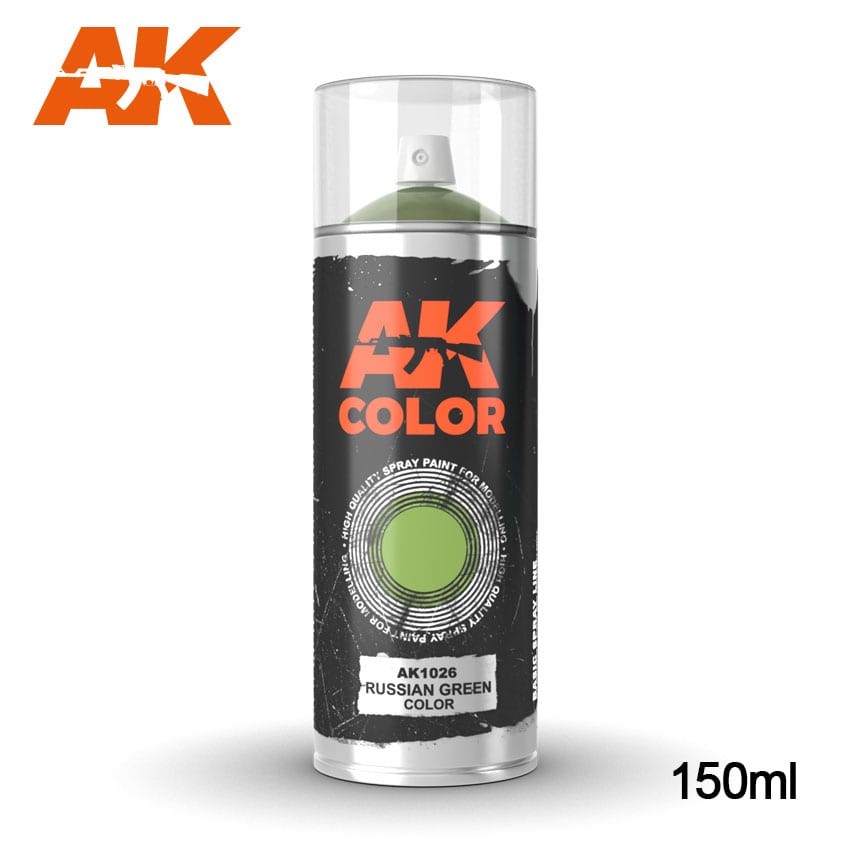 Russian Green Lacquer Paint 150ml Spray