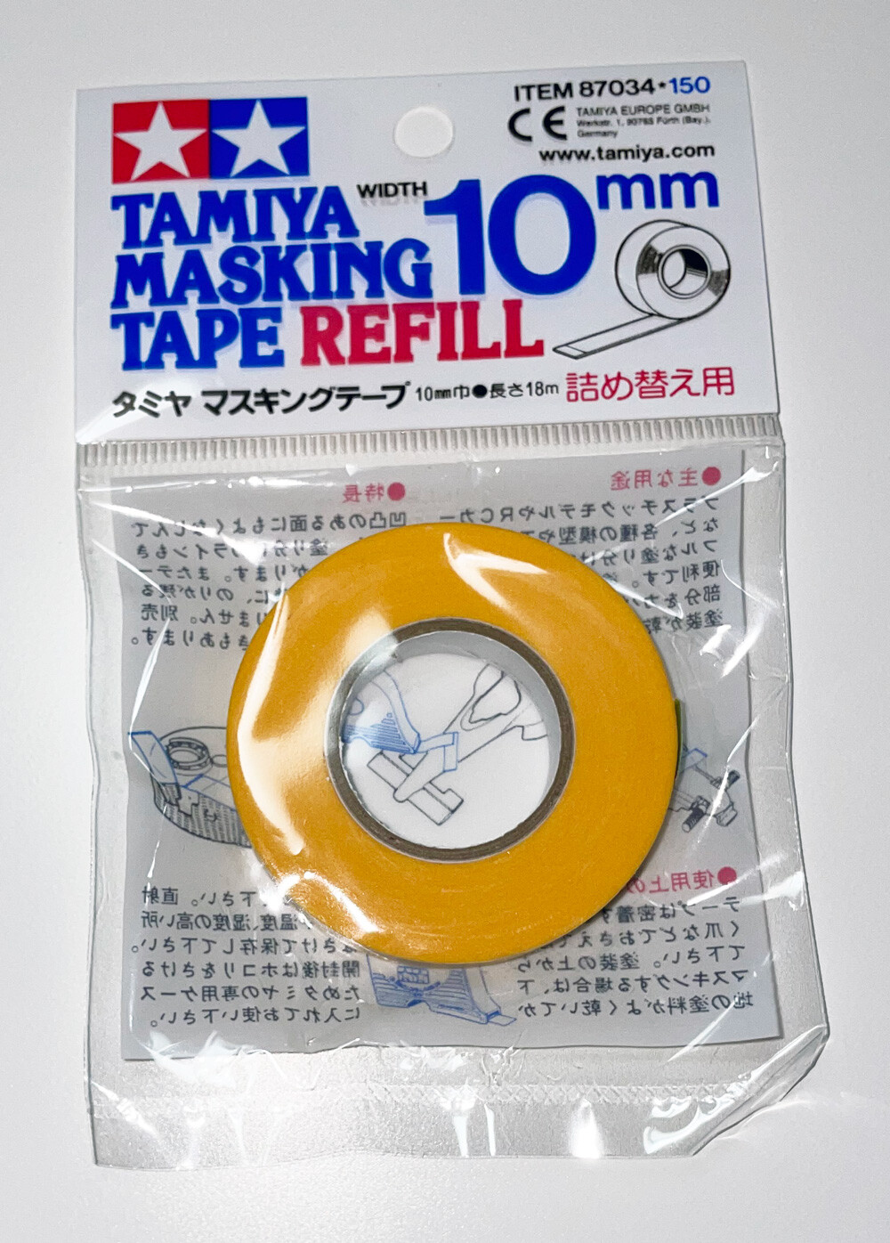 Tamiya 87034 Masking Tape Refill 10MM – US Fast Ship 100% Genuine