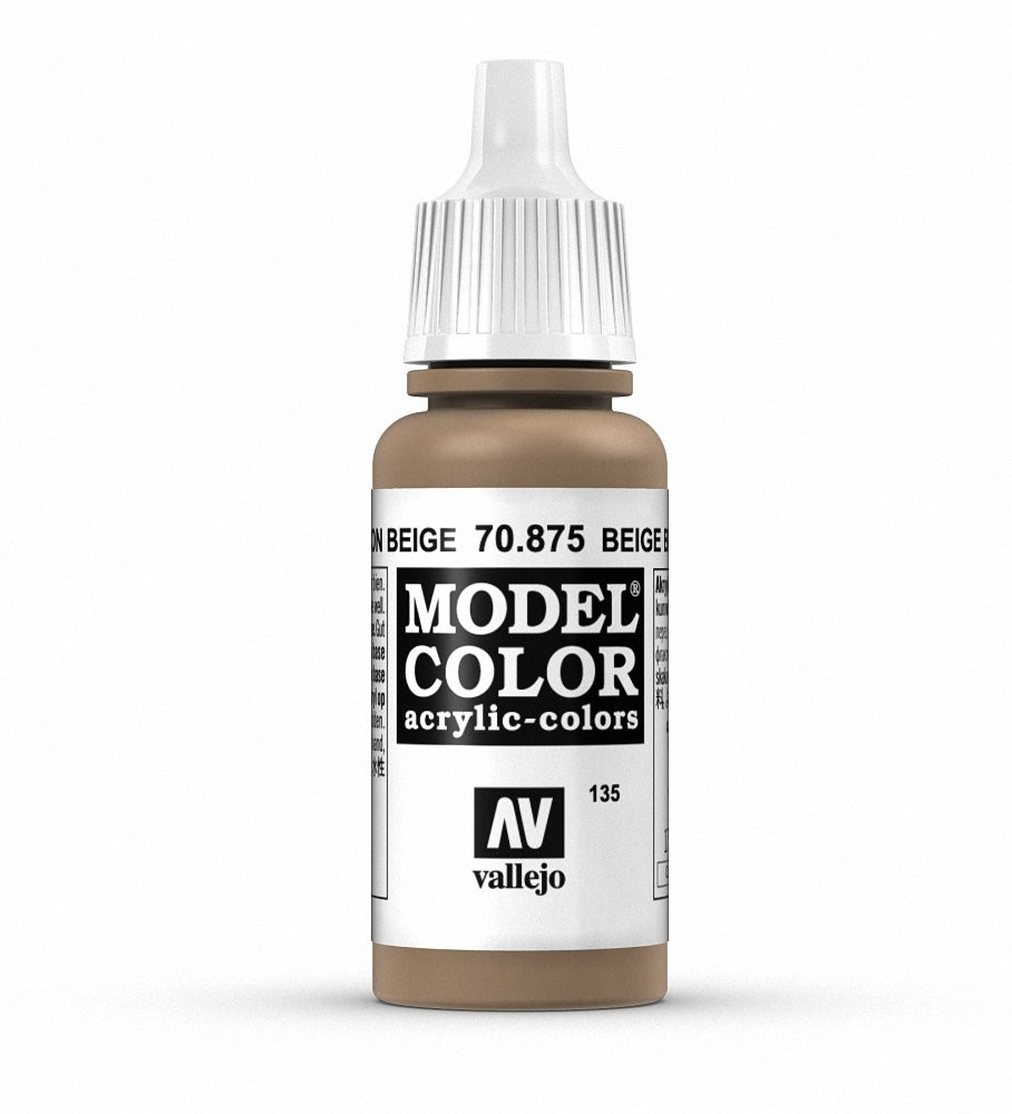 Beige Brown Paint, 17ml