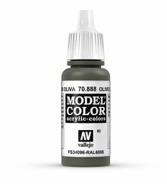 Vallejo Olive Grey Model Color 17ml Acrylic Paint 70.888
