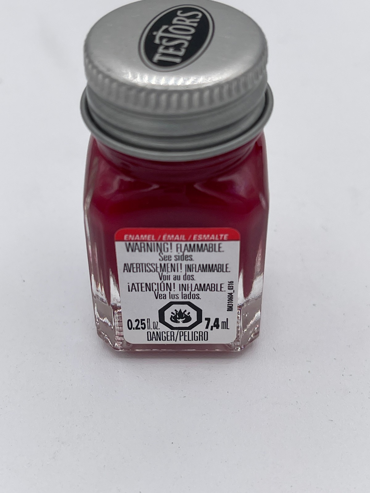 New TESTORS Gloss Hot Pink, 1188TT, Enamel, 0.25 fl oz (qty of 1, 3, or 6)