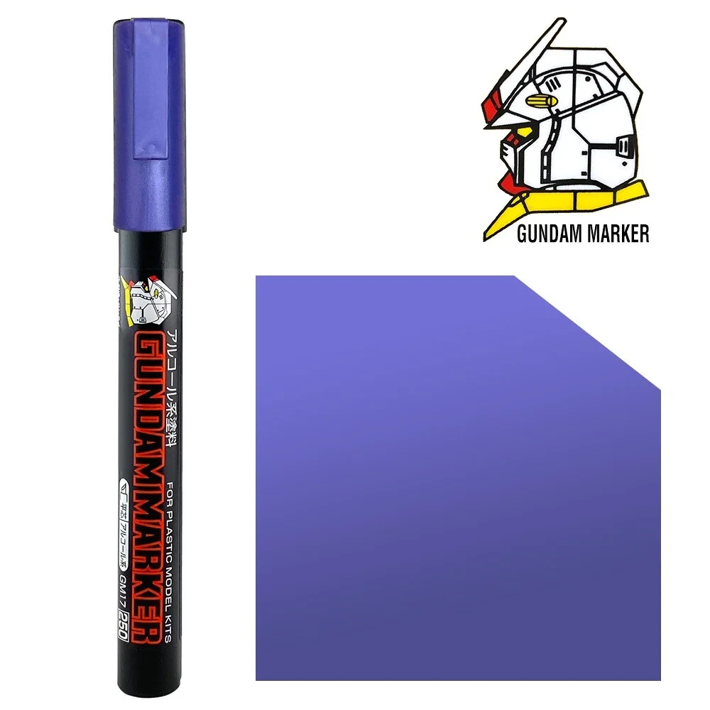 Metallic Violet Gundam Marker GM19 250 Bandai Mr Hobby