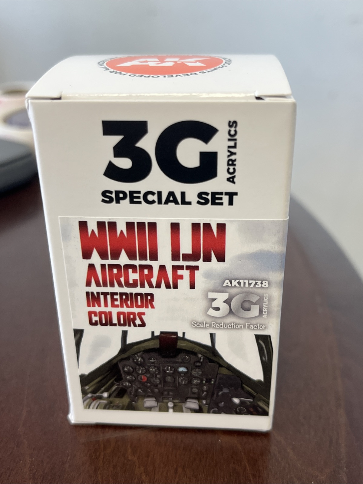AK 3G Acrylics #11738 WWII IJN Interior Colors Set (4)