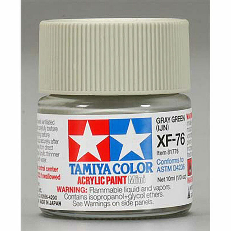 Acrylic Mini XF76 Gray / Green Tamiya 10ml TAM81776