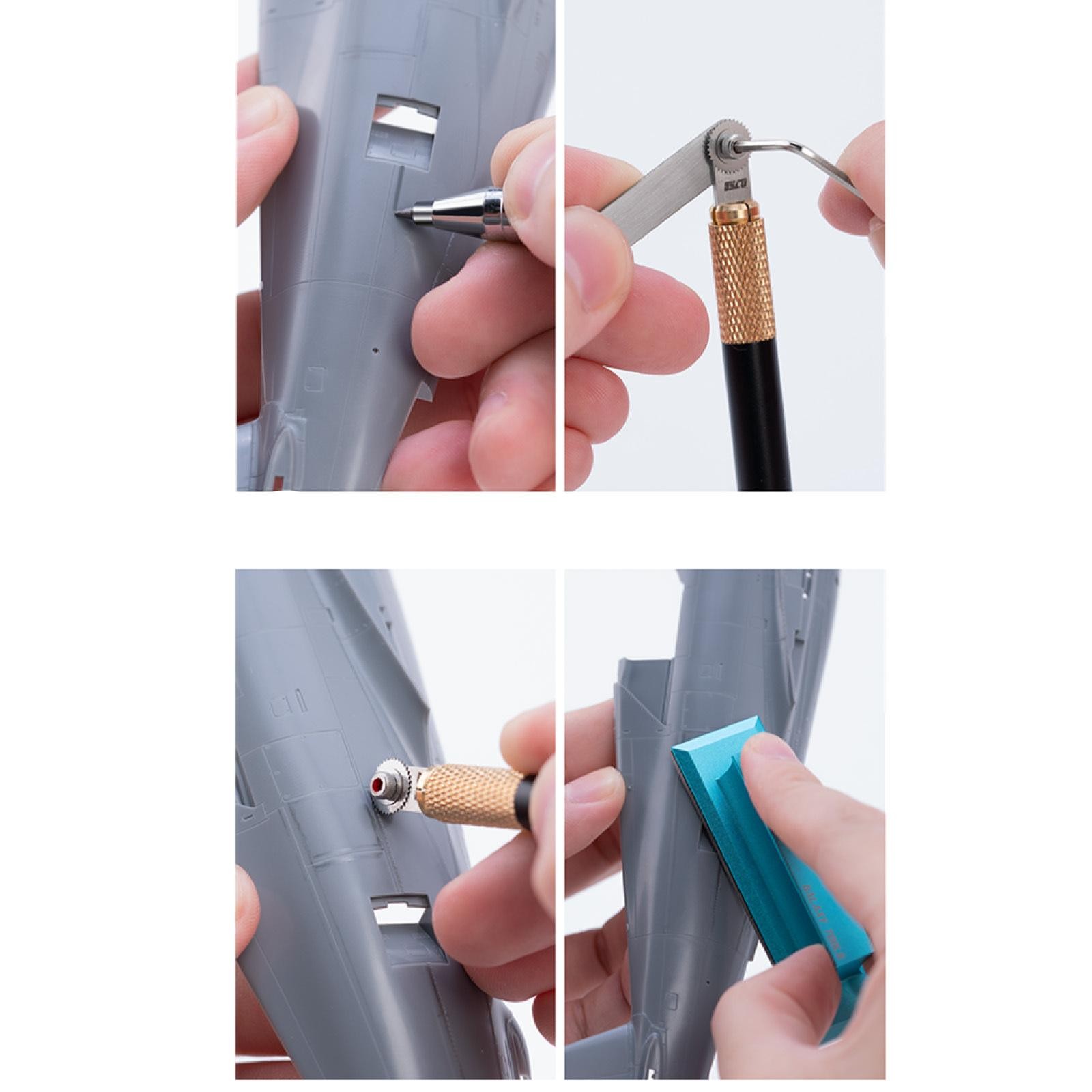 Steel Rivet Marking Tool With Non-Slip Handle Plane Model Building Tool