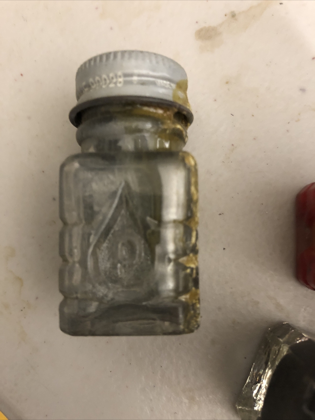 Vintage Testors & Petra Model Paint Jars x 5