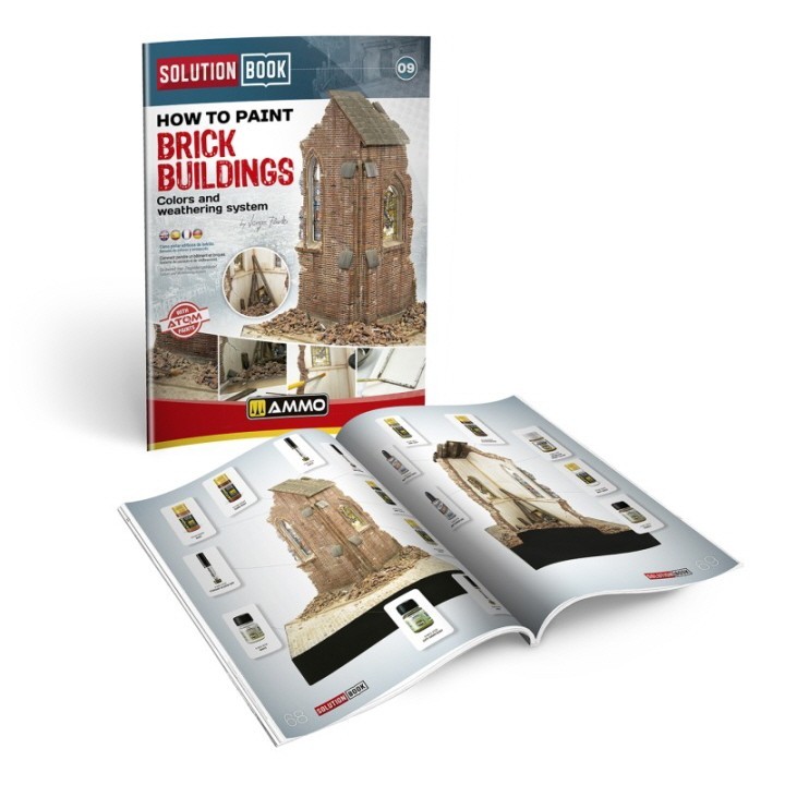 Mig Ammo #7710 SOLUTION BOX 09 – Brick Buildings