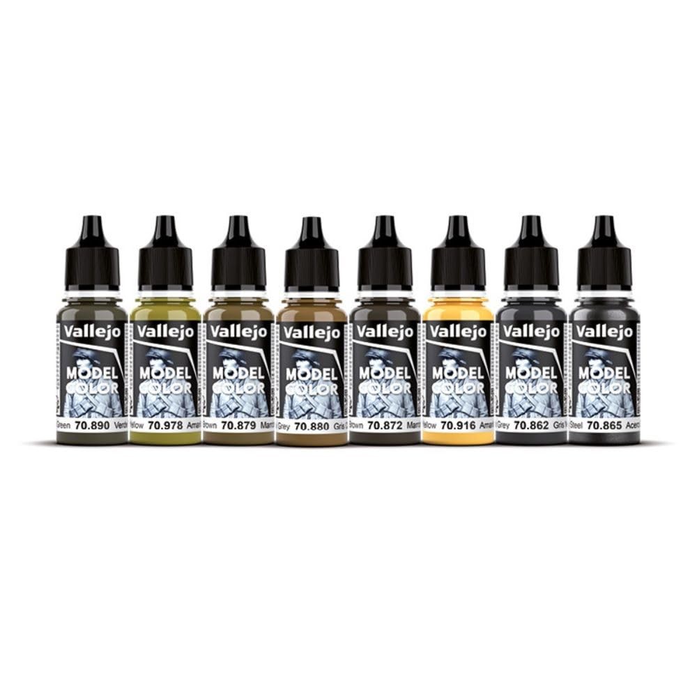 Panzer Colors Paint Set #8, 17ml