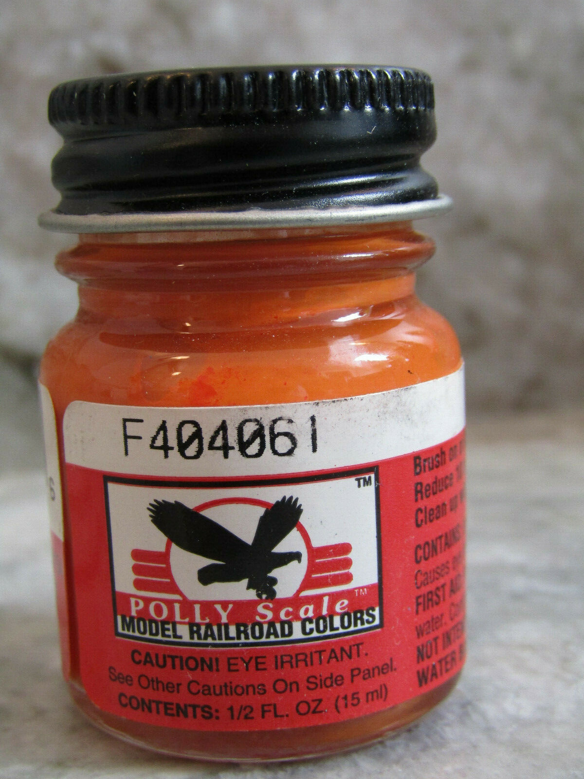 FLOQUIL POLLY SCALE RAILROAD COLORS MODEL PAINT .5oz .5 OUNCE – CP RED