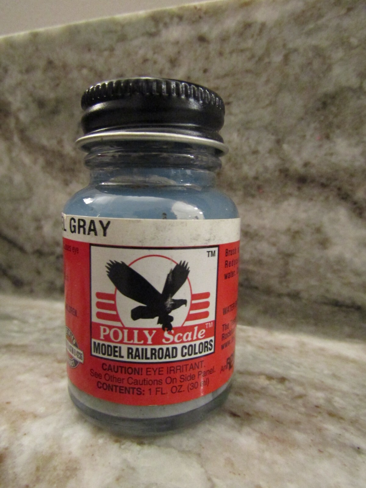 FLOQUIL POLLY SCALE RAILROAD COLORS MODEL PAINT 1 oz 1oz – NEW GRAVEL GRAY