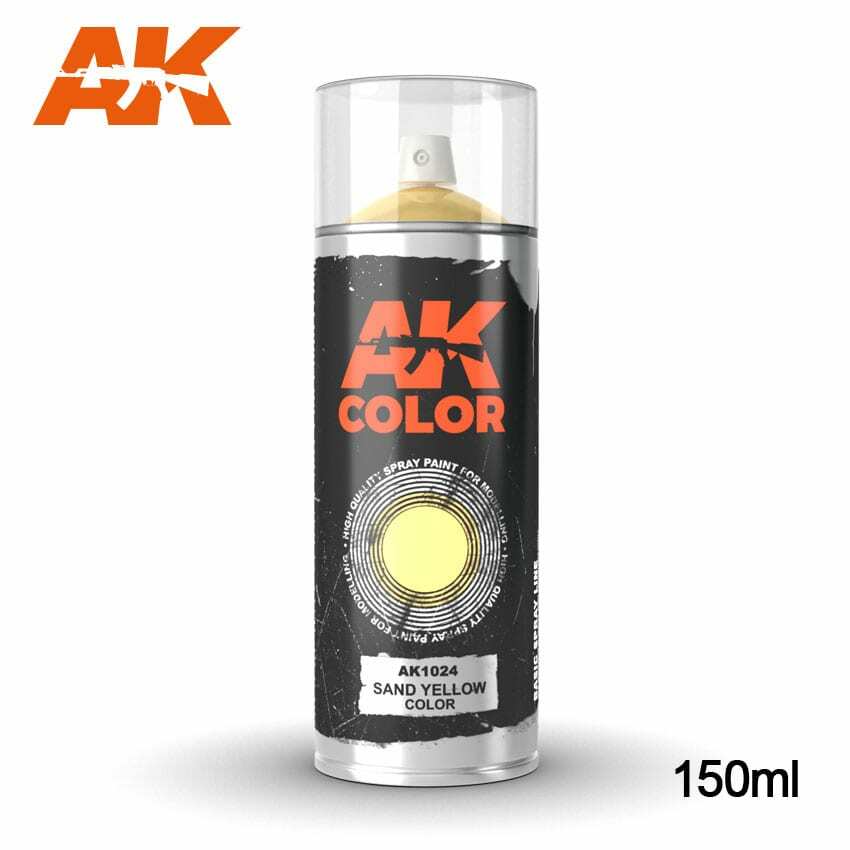 AK Interactive Sand Yellow – Spray 150ml New