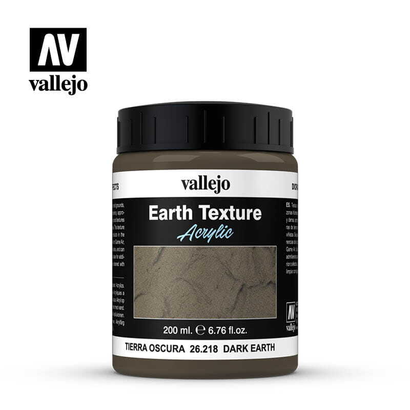 VALLEJO 26218 Diorama Effects – Dark Earth 200ml