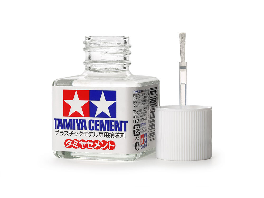 Tamiya 87003 Cement Glue (40ml) for Model Kits & Paint Removal